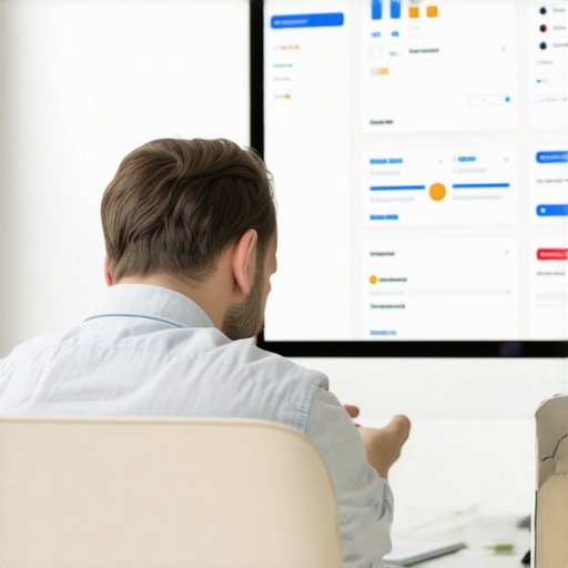 Advanced Local SEO Strategies in Action SEO professional working on schema markup and local search optimization