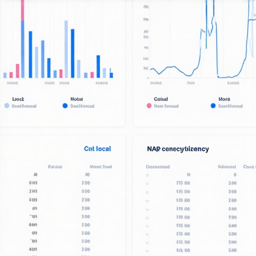 BrightLocal and Moz Local dashboards displaying citation and NAP audit results