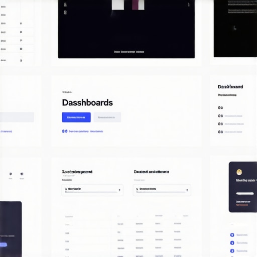 A workspace with monitors displaying local SEO analytics and citation management dashboards.