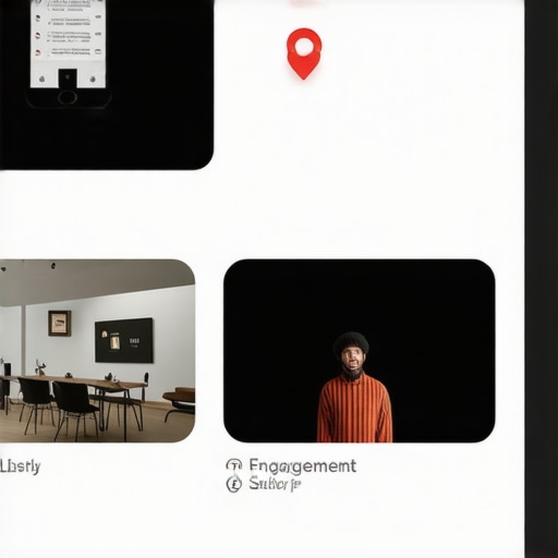 Authentic Local Signals Business profile showcasing geo-tagged images and customer reviews for local SEO